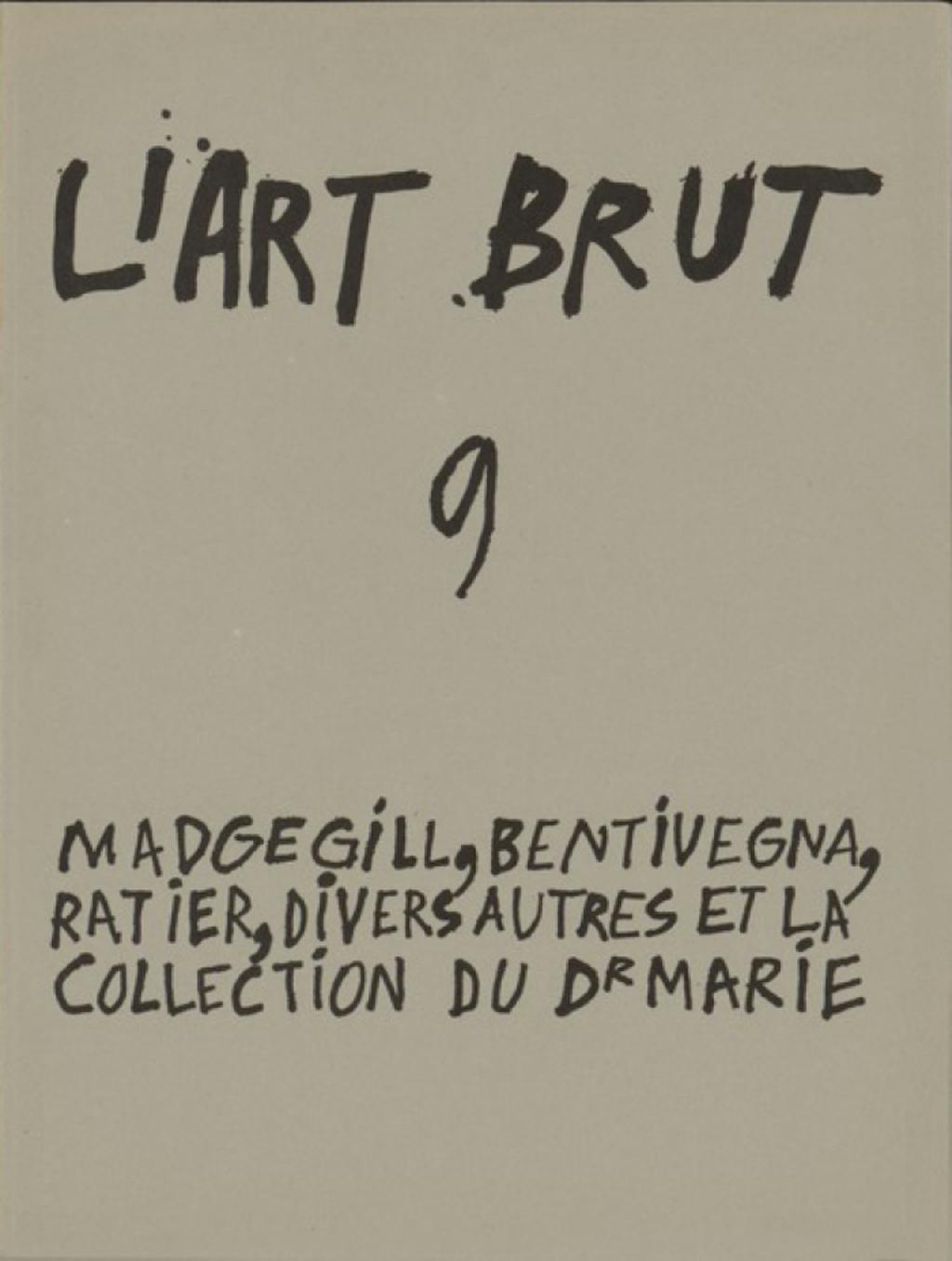 Fascicule de l’art brut n°9 - © christian berst — art brut